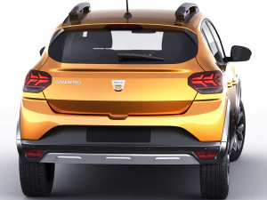 dacia sandero stepway 2021 3D Model