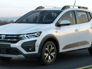 dacia sandero stepway 2021 3D Model