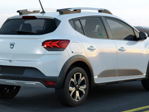 dacia sandero stepway 2021 3D Model