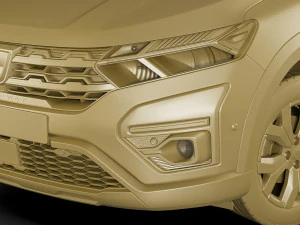 dacia sandero stepway 2021 3D Model