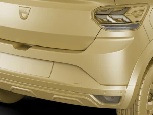 dacia sandero stepway 2021 3D Model