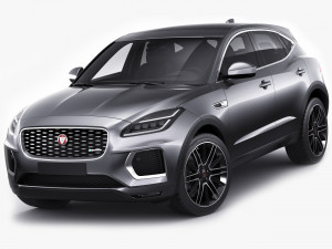 jaguar e-pace 2021 3D Model