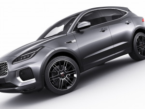 jaguar e-pace 2021 Model 3D