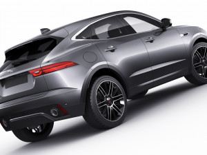 jaguar e-pace 2021 Model 3D