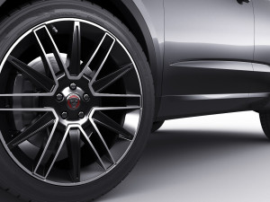 jaguar e-pace 2021 Model 3D