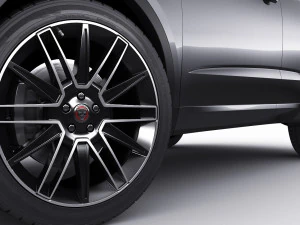 jaguar e-pace 2021 3D Model