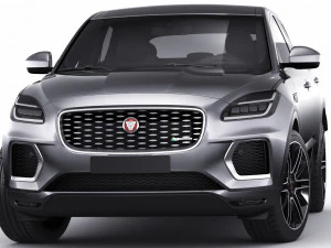 jaguar e-pace 2021 3D Model