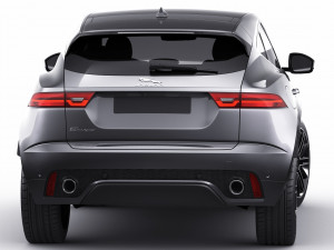 jaguar e-pace 2021 Model 3D