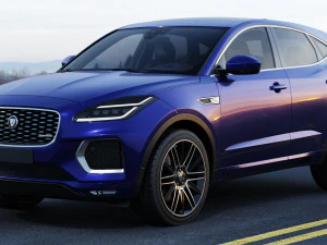 jaguar e-pace 2021 3D Model