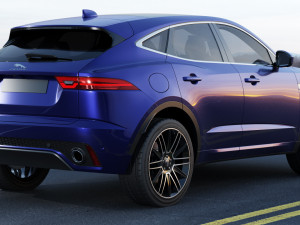 jaguar e-pace 2021 Model 3D