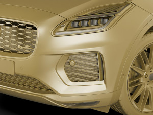 jaguar e-pace 2021 Model 3D
