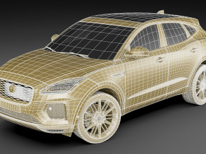 jaguar e-pace 2021 Model 3D