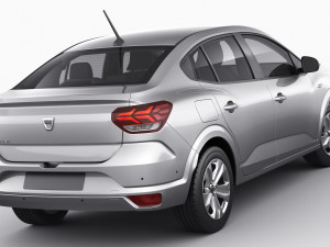 dacia logan 2021 3D-Modell