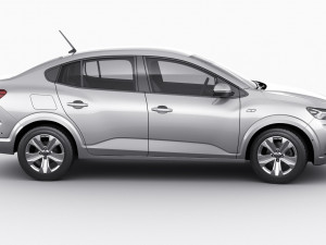 dacia logan 2021 3D-Modell