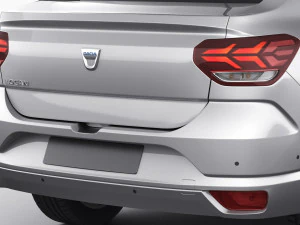 dacia logan 2021 Modelo 3D