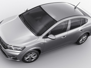 dacia logan 2021 3D-Modell