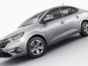 dacia logan 2021 Modelo 3D
