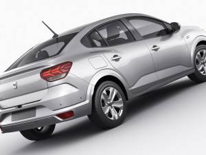 dacia logan 2021 3D-Modell