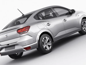 dacia logan 2021 Modelo 3D