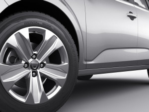 dacia logan 2021 3D-Modell