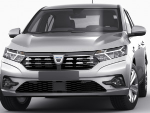 dacia logan 2021 3D-Modell
