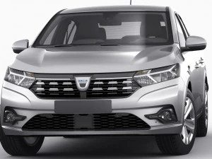 dacia logan 2021 Modelo 3D