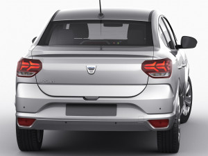 dacia logan 2021 3D-Modell
