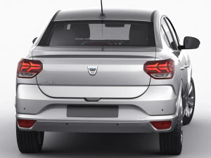 dacia logan 2021 Modelo 3D