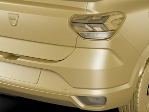 dacia logan 2021 3D-Modell