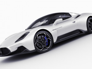 maserati mc20 2021 Model 3D