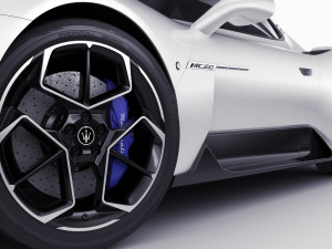 maserati mc20 2021 Model 3D
