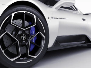 maserati mc20 2021 3D Model