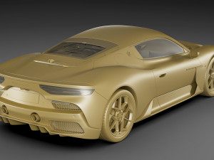 maserati mc20 2021 Model 3D