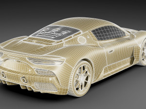 maserati mc20 2021 Model 3D