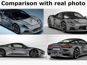 maserati mc20 2021 3D Model