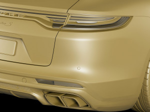 porsche panamera turbo s and sport turismo 2021 3D Model