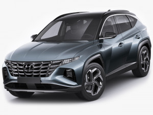 hyundai tucson 2021 3D Model