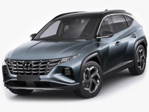 hyundai tucson 2021 Modelo 3D