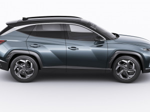 hyundai tucson 2021 3D 模型