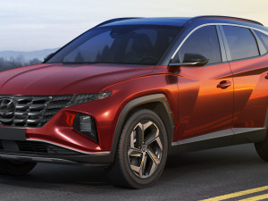 hyundai tucson 2021 3D 模型