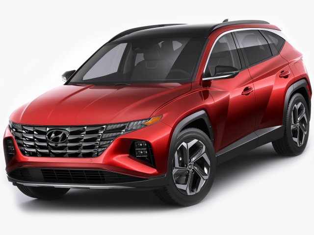 hyundai tucson 2021 us Modelo 3D .c4d .max .obj .3ds .fbx .stl .blend 