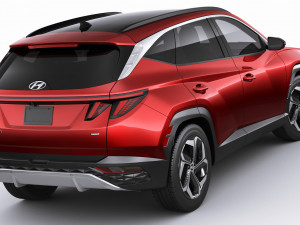 hyundai tucson 2021 us Modelo 3D