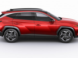 hyundai tucson 2021 us Modelo 3D