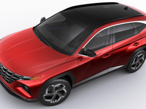 hyundai tucson 2021 us Modelo 3D