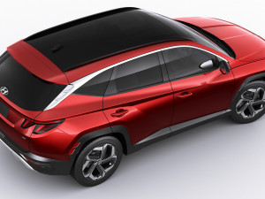 hyundai tucson 2021 us Modelo 3D