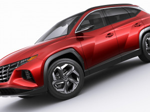 hyundai tucson 2021 us Modelo 3D