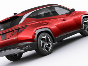 hyundai tucson 2021 us Modelo 3D