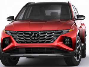 hyundai tucson 2021 us Modelo 3D