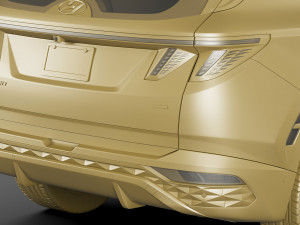 hyundai tucson 2021 us Modelo 3D