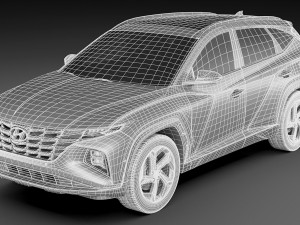 hyundai tucson 2021 us Modelo 3D